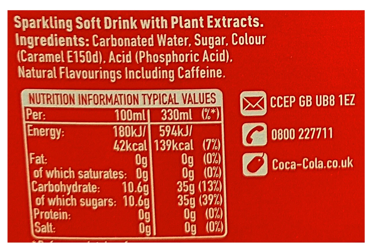 Coca Cola 330ML (Can Of Coke)